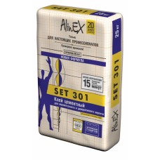 Alinex клей плиточный Сэт 301/25кг.